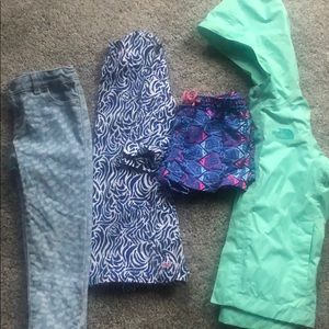 Vineyard Vines lot size 3 (& North Face rain coat)